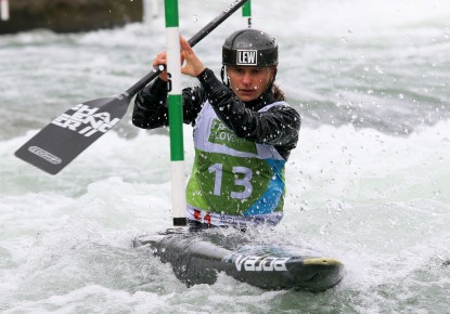 World Champions the fastest in heats of the 2022 ECA European Open Canoe Slalom Cup in Tacen