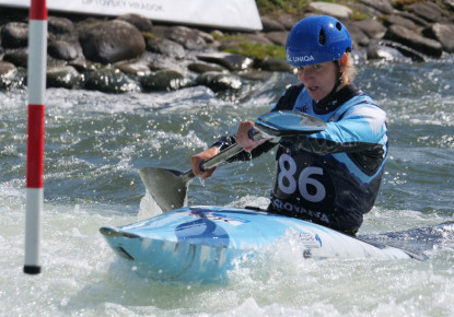 Slovak paddlers show form on their home course