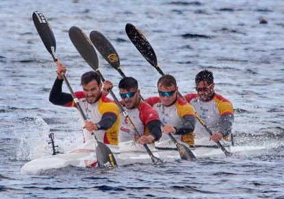 Spain sends all stars K4 to European Championships in Belgrade