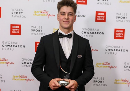 Etienne Chappell won Wales Young Sportsman of the year award