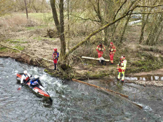 International Lineup at the ECA Wildwater Sprint Canoeing European Cup in Germany