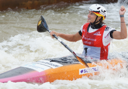 Funk, Herzog, Tasiadis and Maxeiner German Canoe Slalom Champions