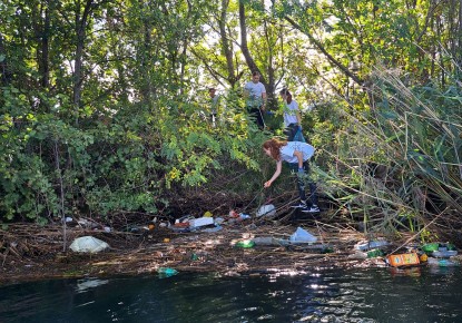 Environmental action in the EU project ‘Green Kayak’ carried out in Croatia