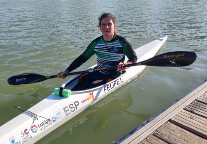 Ines Felipe paddling towards Tokyo Paralympic dreams