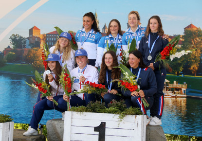 Canoe team gold medals to Slovenia, Italy, France and Czechia