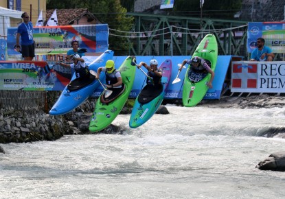 Extreme Canoe Slalom will make its European Championships debut in Ivrea