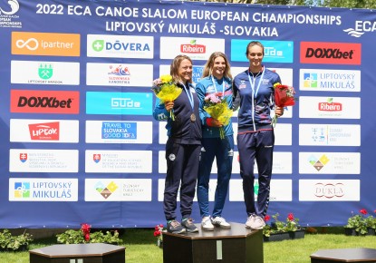 History was written at Canoe Slalom European Championships in Slovakia