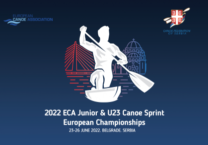 Belgrade is ready for the 2022 ECA Junior and U23 Canoe Sprint European Championships