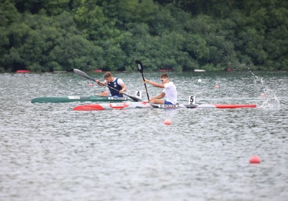 Hungary shows power on the opening day of the 2022 ECA Junior and U23 Canoe Sprint European Championships in Belgrade