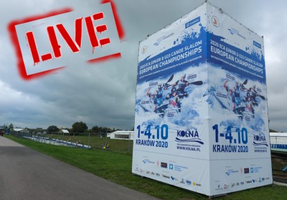 LIVESTREAM/RESULTS - 2020 ECA Junior and U23 Canoe Slalom European Championships