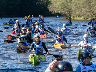 German-French win at the 2024 Krumlov canoe marathon