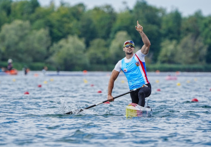 Martin Fuksa won his first Olympic gold medal