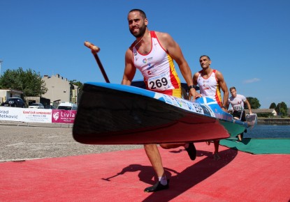 Kiszli – Mihalik, Romero – Grana and Boros - Solti win the remaining gold medals of the 2018 ECA Canoe Marathon European Championships