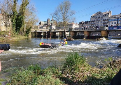 The 2022 ECA Wildwater sprint canoeing European Cup started in Metz