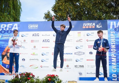 Majority of Junior and U23 Canoe Slalom World Champion titles stayed in Europe