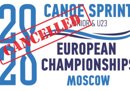 2020 ECA Junior and U23 Canoe Sprint Europeans cancelled