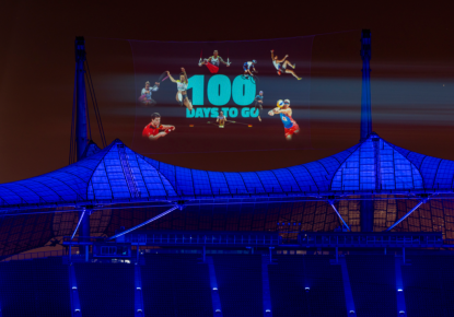 100 DAYS TO GO - Multi-sport European Championships Munich 2022 on the final stretch