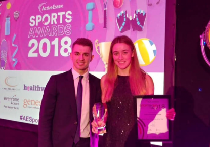 Ottilie Robinson Shaw Essex Young Sports personality of the year