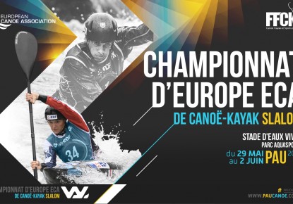 The 2019 ECA Canoe Slalom European Championships in Pau starts tomorrow