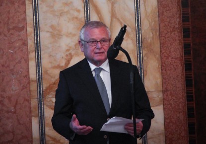 ECA Vice-President Jaroslav Pollert receives Czech state award