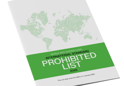 WADA’s 2025 Prohibited List now in force