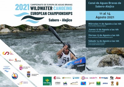 Sabero is ready for the 2021 ECA Wildwater Canoeing European Championships