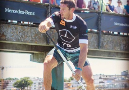 Sebastian Brendel tries himself in SUP