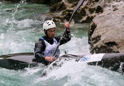 Double Slovenian win in men's kayak, two medals for Paloudova