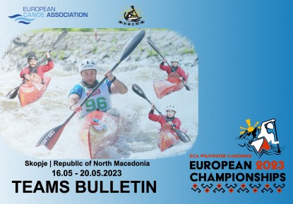 BULLETIN - 2023 ECA Wildwater Canoeing European Championships
