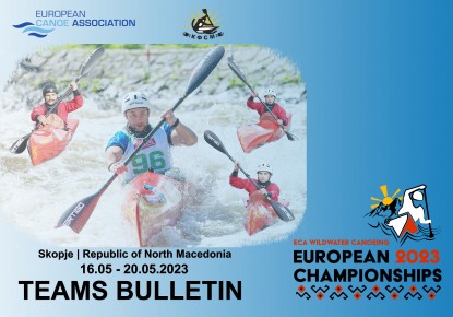 BULLETIN - 2023 ECA Wildwater Canoeing European Championships