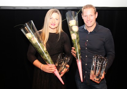 Špela Ponomarenko Janić and Benjamin Savšek Slovenian paddlers of the year