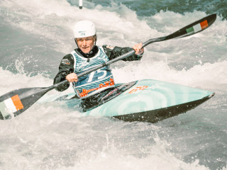 Italian and French Celebration at the ECA Open Canoe Slalom European Cup in Ivrea
