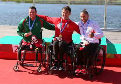First paracanoe gold medals at the European Championships to Hungary and Ukraine