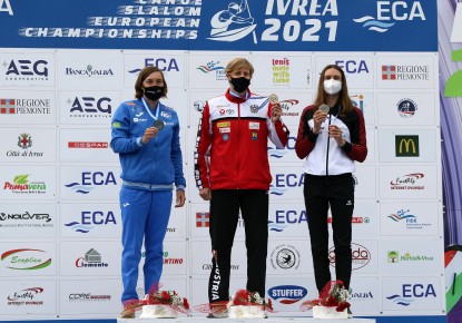 Corinna Kuhnle and Vit Prindiš at the top of Europe again