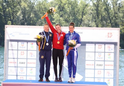 28 sets of medals awarded on the last day of the 2022 ECA Junior and U23 Canoe Sprint European Championships