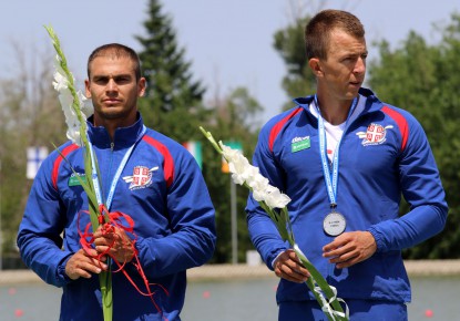 Milenko Zorić and Marko Tomičević Serbian athletes of the year